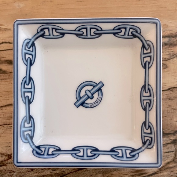 Hermes Other - Hermes Monogram Chain D’Ancre Mini Trinket Tray